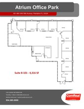 861 SW 78th Ave, Plantation, FL for lease Floor Plan- Image 1 of 1