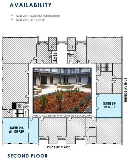 1094 Cudahy Pl, San Diego, CA for lease Floor Plan- Image 1 of 1
