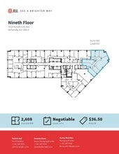 7910 Woodmont Ave, Bethesda, MD for lease Floor Plan- Image 1 of 1