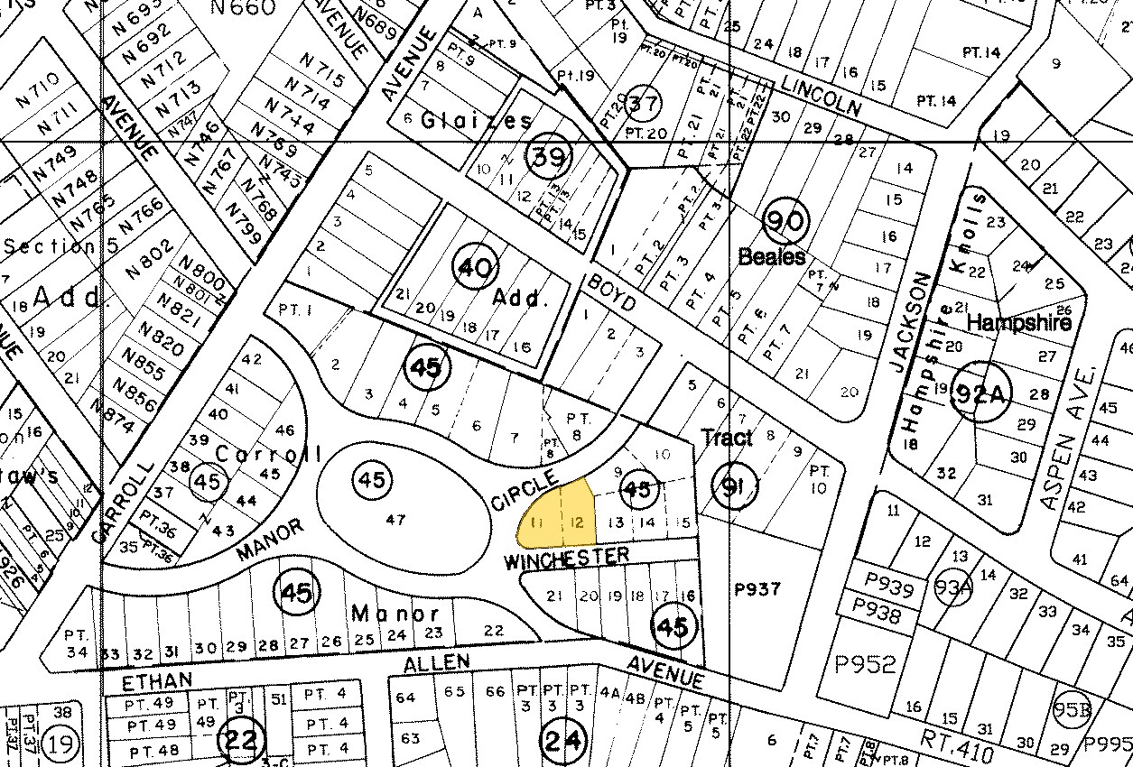 251 Manor Cir, Takoma Park, MD 20912 Property Record