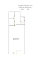 819 W 22nd St, Tempe, AZ for lease Floor Plan- Image 1 of 1
