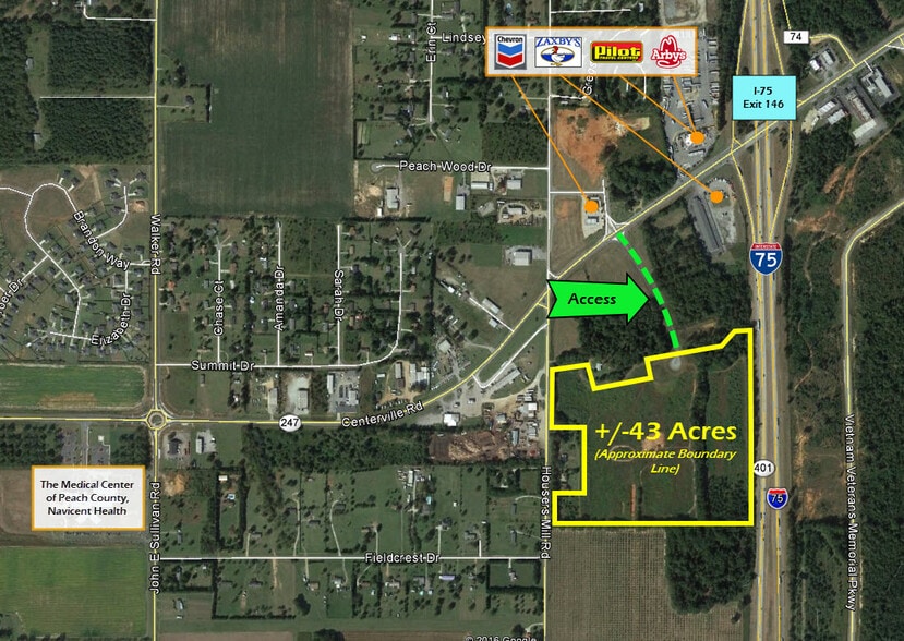 Housers Mill Road, Byron, GA for sale - Building Photo - Image 1 of 4