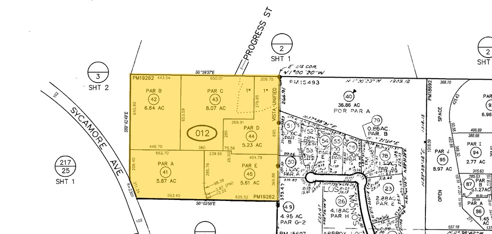 2760 Progress St, Vista, CA for lease - Plat Map - Image 2 of 7