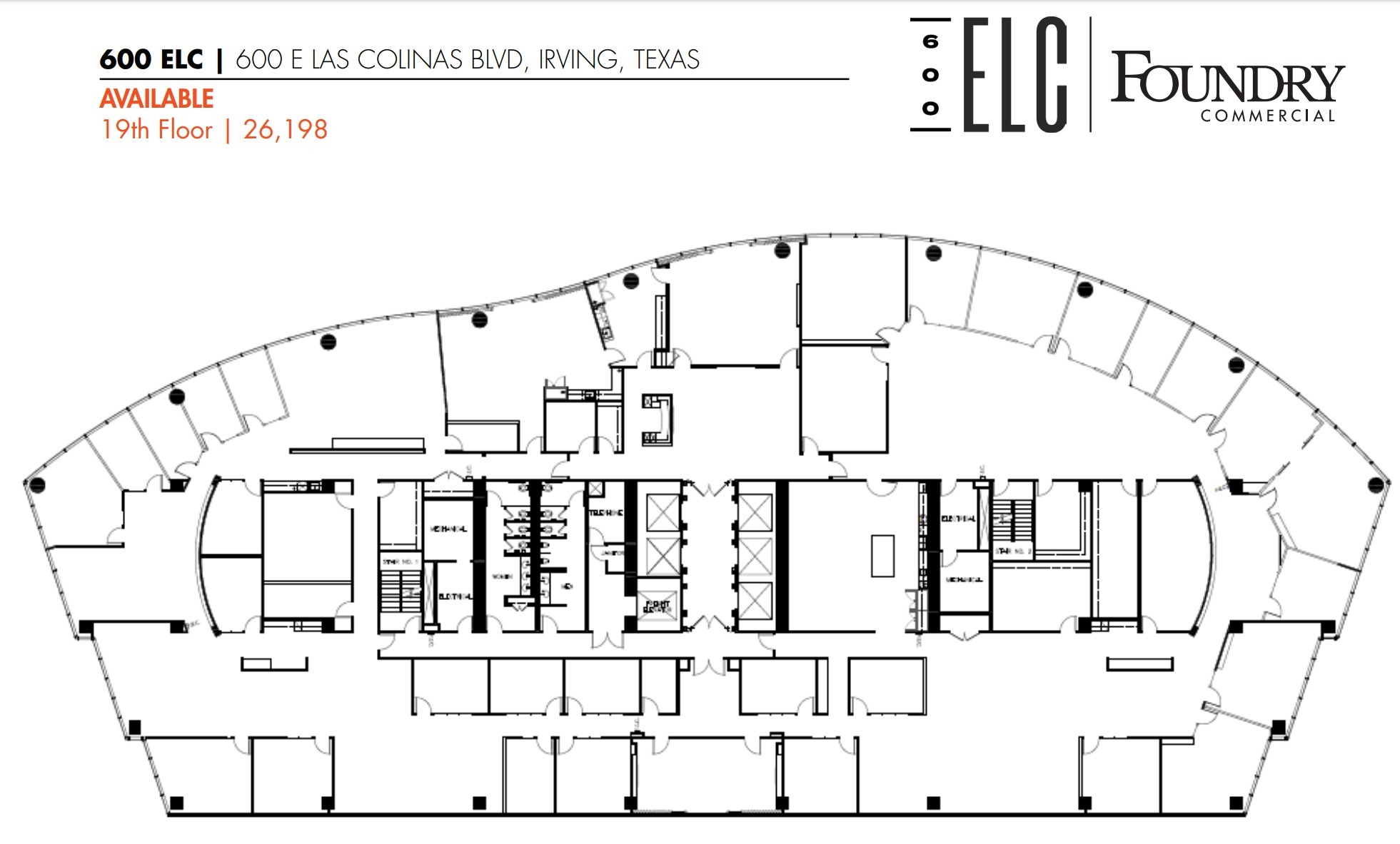 600 E Las Colinas Blvd, Irving, TX for lease Floor Plan- Image 1 of 1