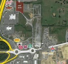 Lewis Ranch Rd, Conway, AR - AERIAL map view