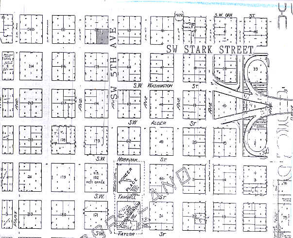 323-333 SW 5th Ave, Portland, OR for sale Plat Map- Image 1 of 1