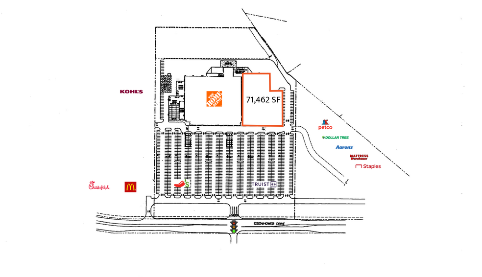 400 Eisenhower Dr, Hanover, PA for lease - Site Plan - Image 2 of 6