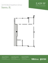 1091-1099 W Hawthorn Dr, Itasca, IL for lease Floor Plan- Image 1 of 1