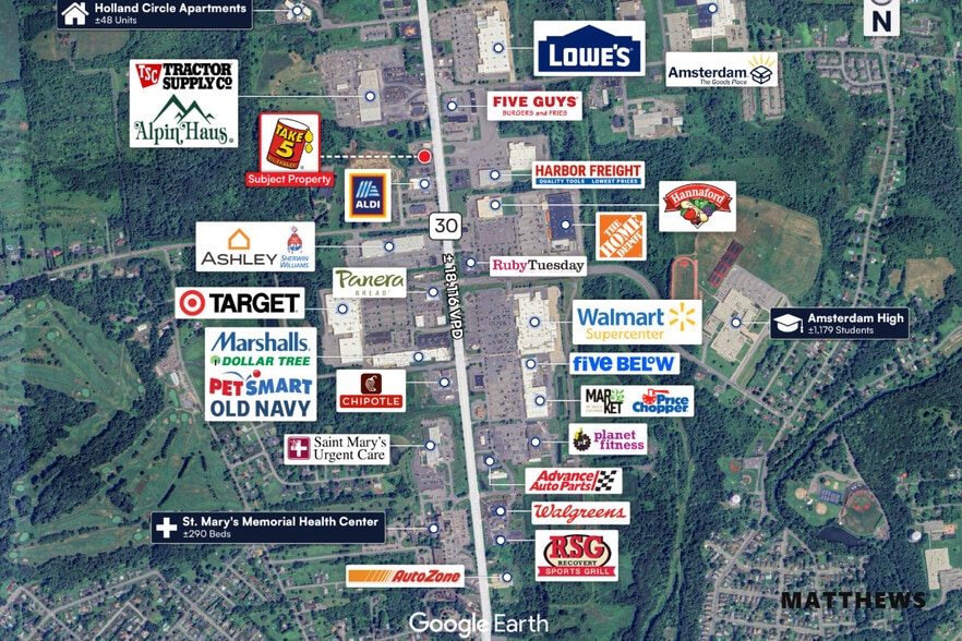 4876 NY-30, Amsterdam, NY for sale - Building Photo - Image 3 of 3