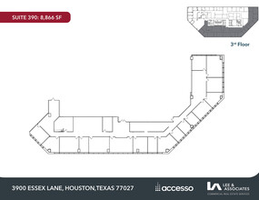 3900 Essex Ln, Houston, TX for lease Floor Plan- Image 1 of 2