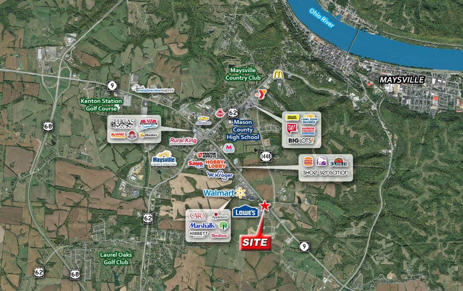 E Maple Leaf Rd, Maysville, KY 41056 Lowe's Outparcel