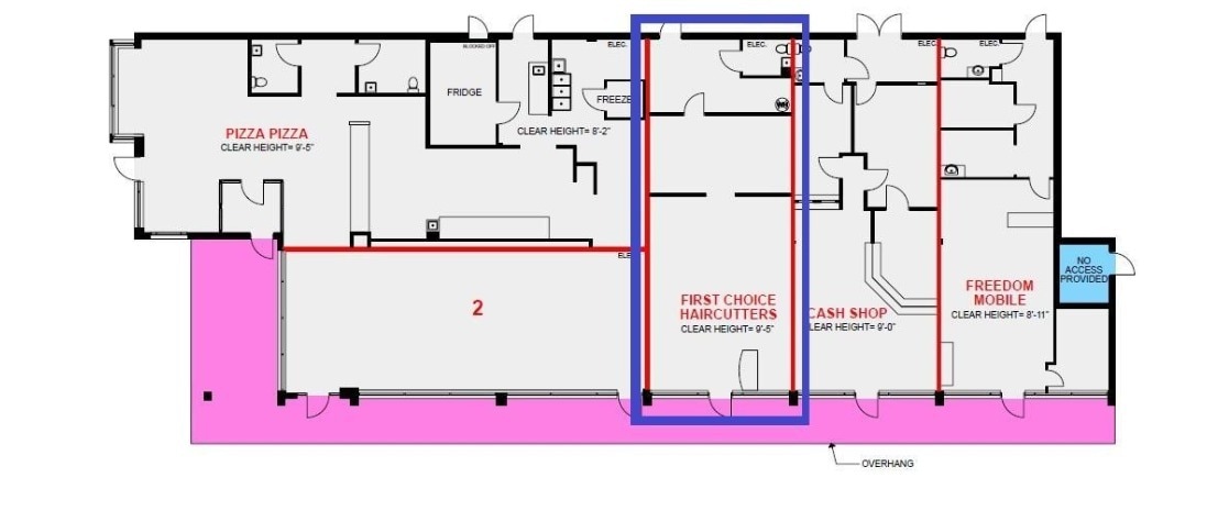 1717 Bank St, Ottawa, ON for lease Floor Plan- Image 1 of 1