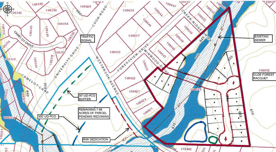 0 Westbrook Ave, Elon, NC for sale - Site Plan - Image 2 of 4