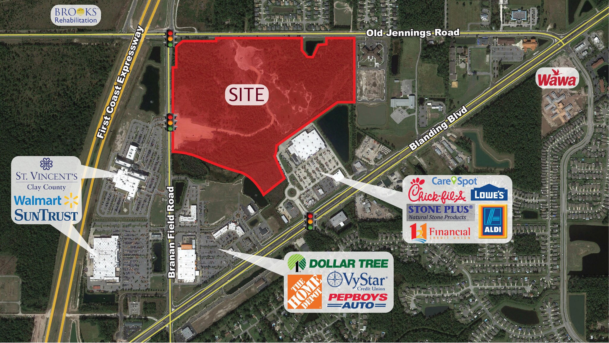 3261 Old Jennings Rd Middleburg Fl 32068 Commercial Land Jennings Rd Middleburg Fl 32068