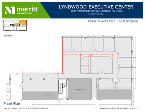 6095 Marshalee Dr, Elkridge, MD for lease Floor Plan- Image 2 of 2