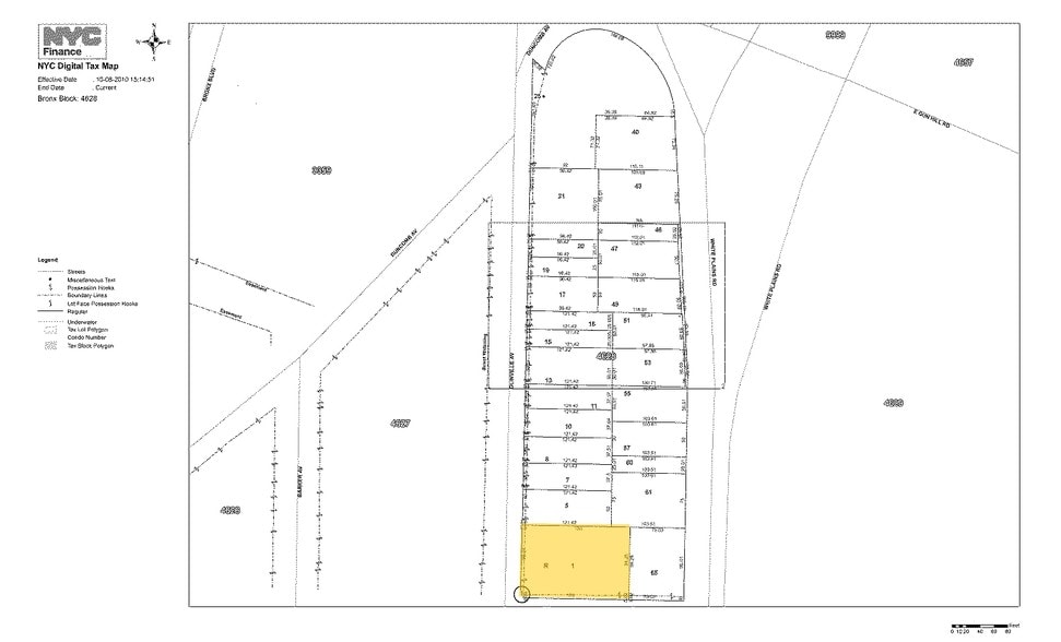 679 Magenta St, Bronx, NY for sale - Plat Map - Image 1 of 1