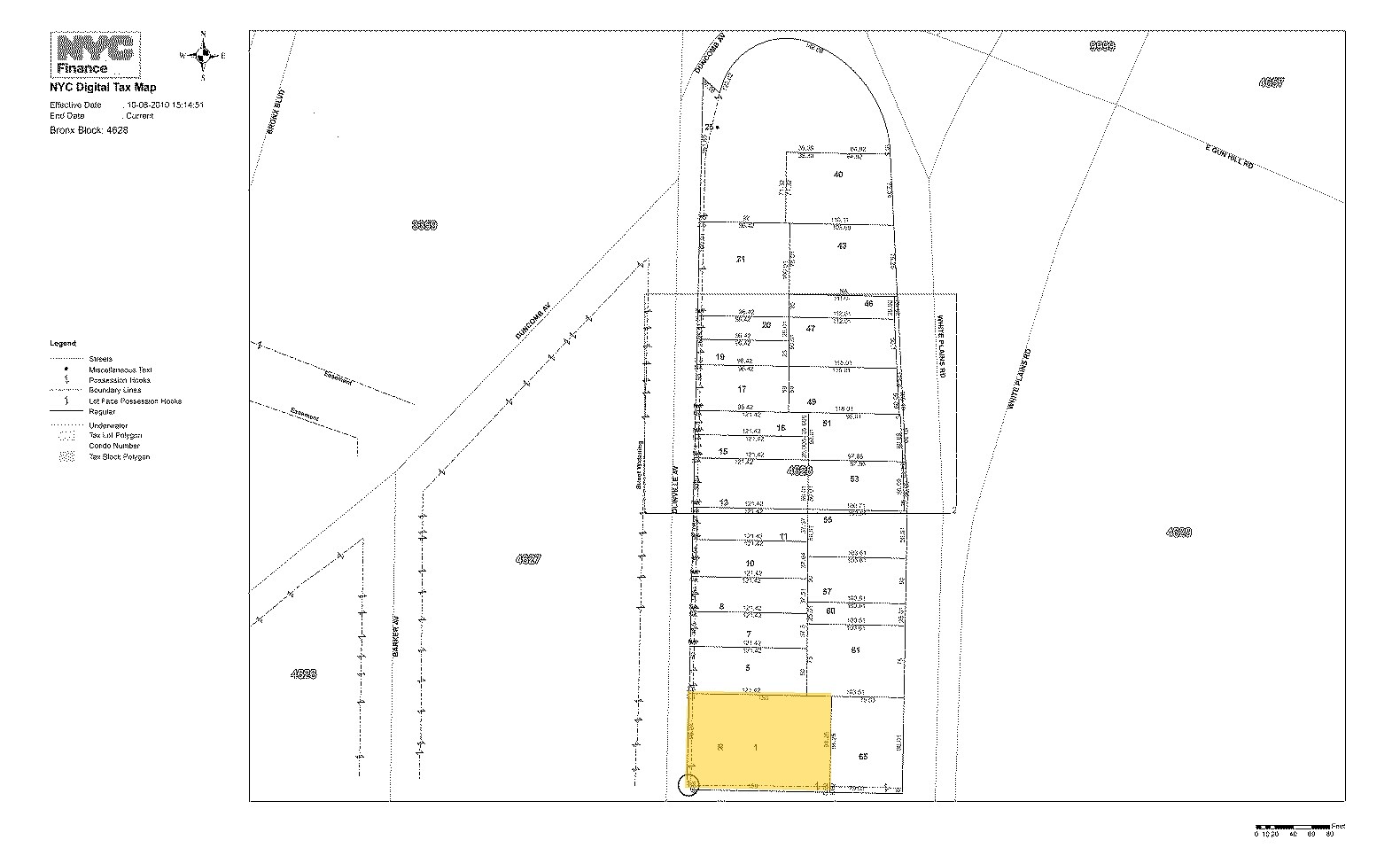 679 Magenta St, Bronx, NY for sale Plat Map- Image 1 of 1