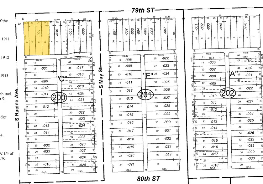 7901 S Racine Ave, Chicago, IL for sale - Plat Map - Image 2 of 30