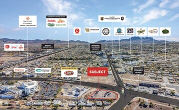 NEC E Lake Mead Pky and N Water St, Henderson, NV - AERIAL  map view - Image1