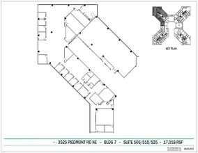 3495 Piedmont Rd NE, Atlanta, GA for lease Floor Plan- Image 1 of 2