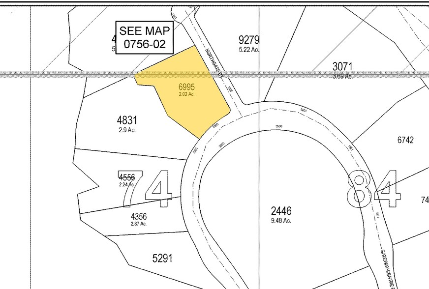 3500 Gateway Centre Blvd, Morrisville, NC for lease - Plat Map - Image 2 of 63