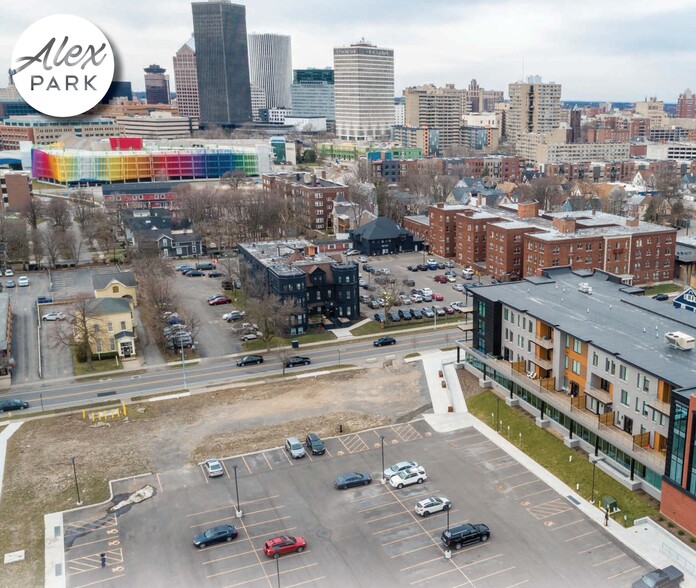 250 Alexander St, Rochester, NY for lease - Aerial - Image 2 of 2