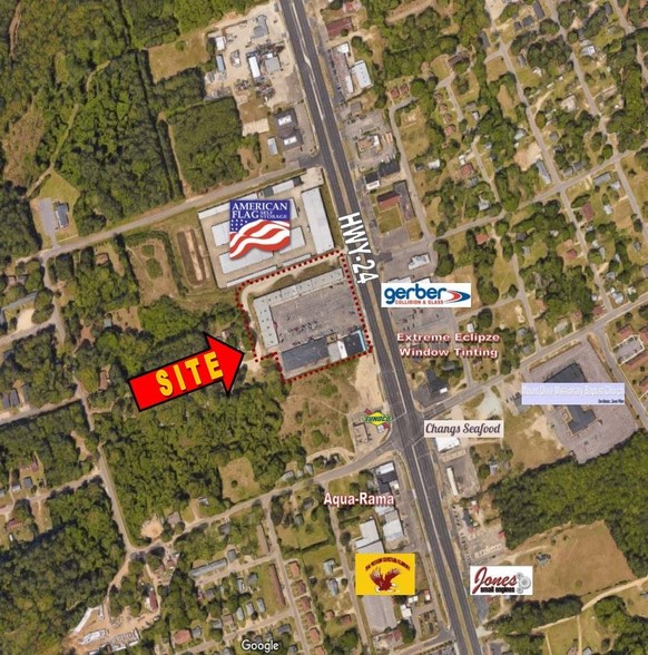 5101-5197 Bragg Blvd, Fayetteville, NC for lease - Aerial - Image 2 of 16