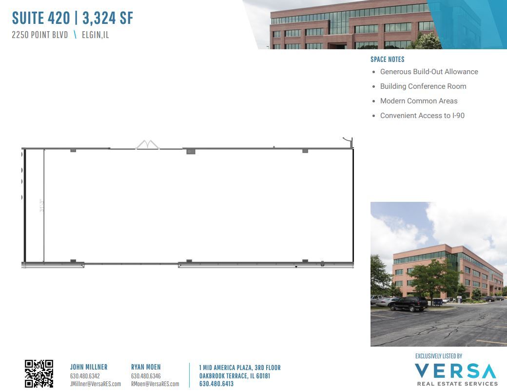 2250 Point Blvd, Elgin, IL for lease Floor Plan- Image 1 of 2