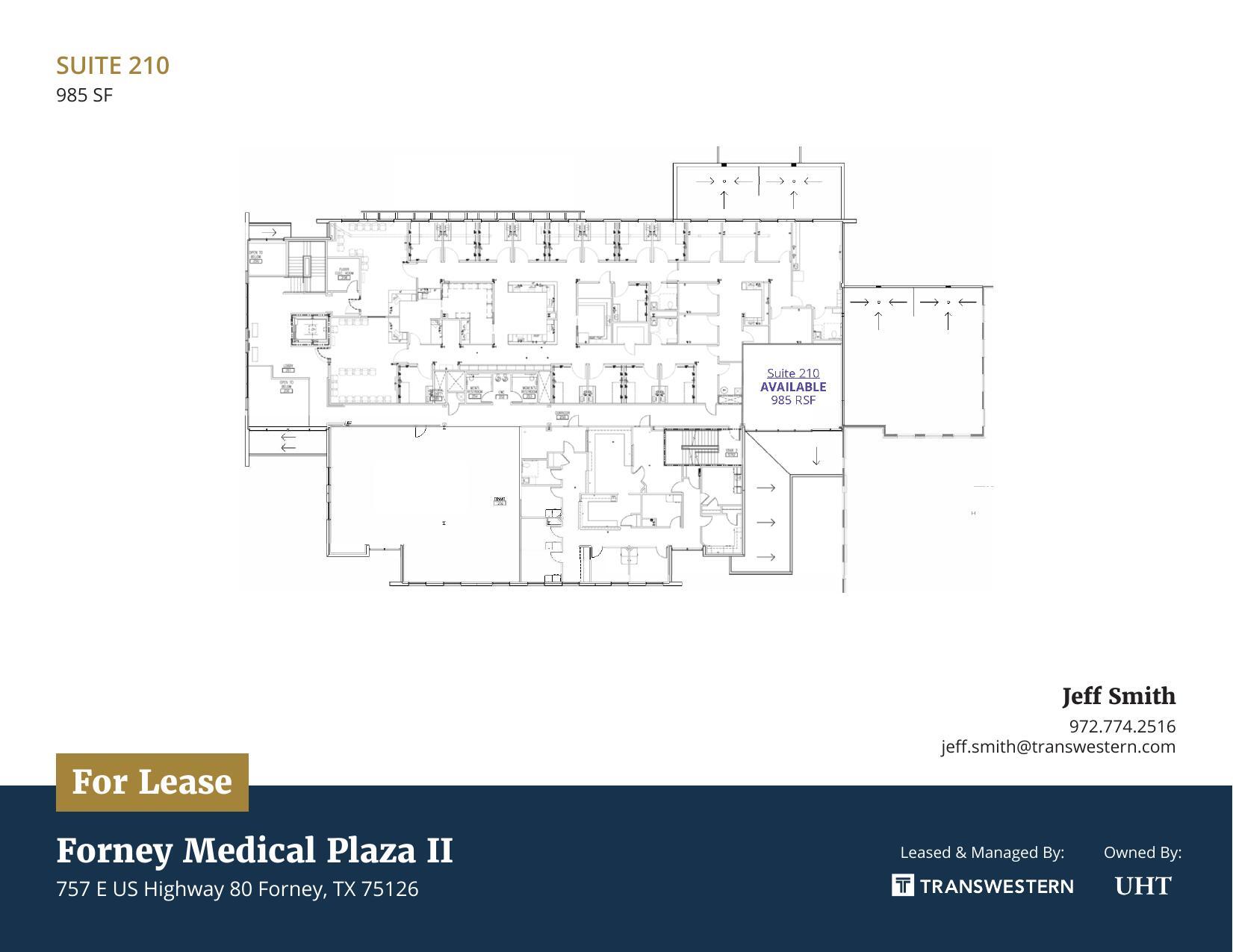 757 E US Highway 80, Forney, TX for lease Floor Plan- Image 1 of 1