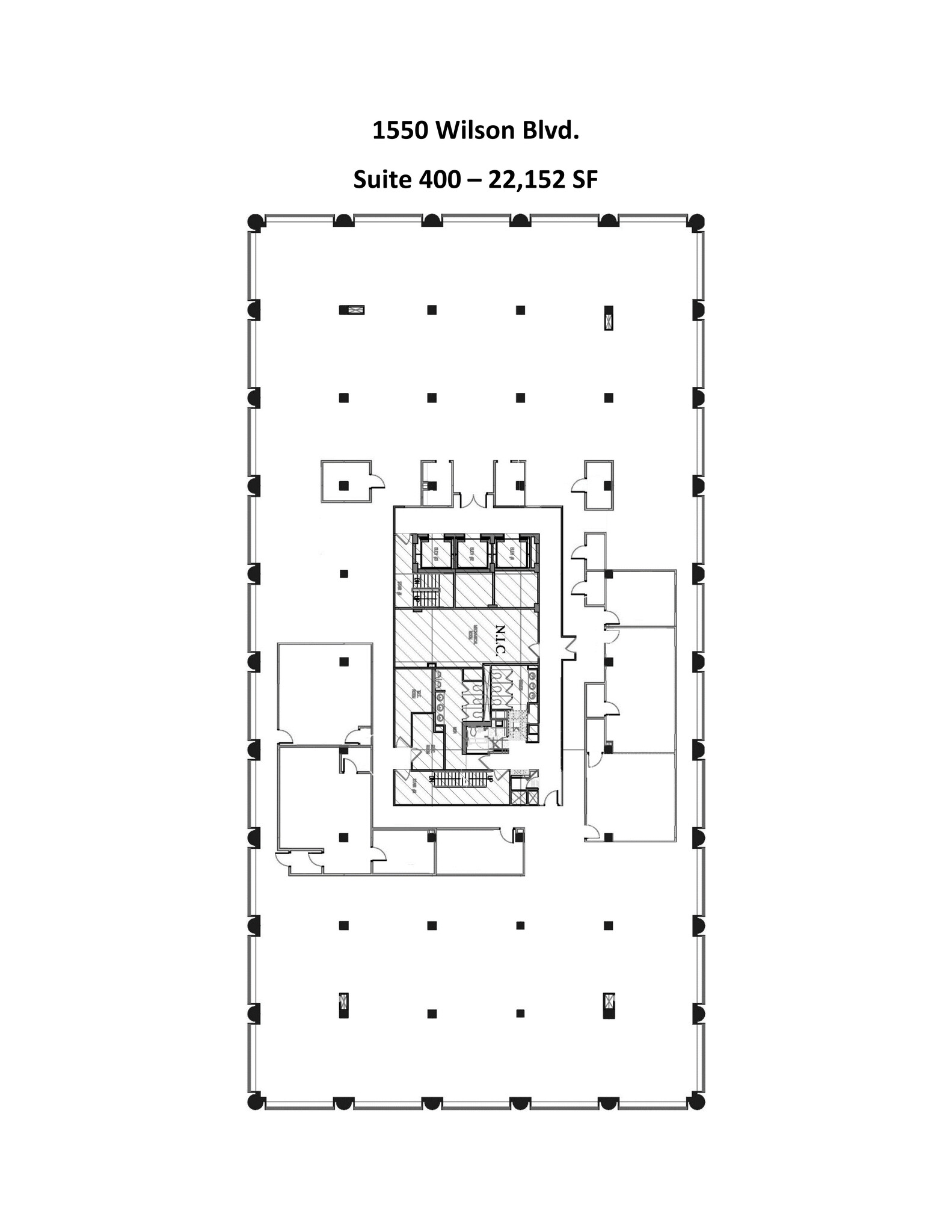 1560 Wilson Blvd, Arlington, VA for lease Site Plan- Image 1 of 2