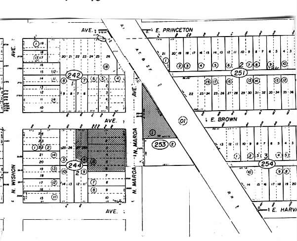 840 E Brown Ave, Fresno, CA for sale - Plat Map - Image 2 of 18