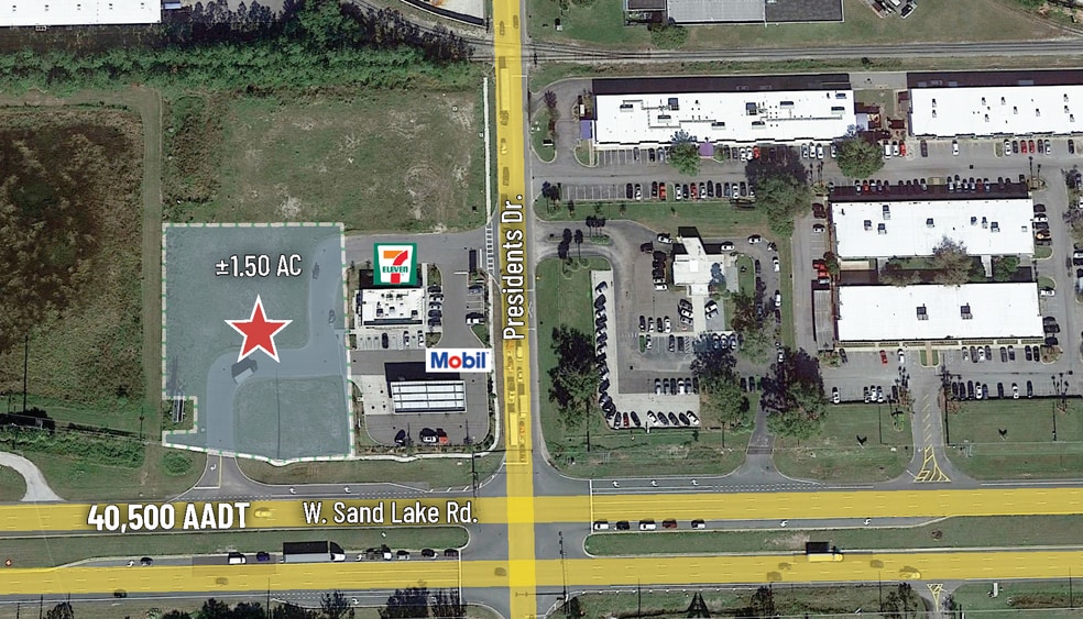 2515 West Sand Lake Road, Orlando, FL for sale - Aerial - Image 1 of 4