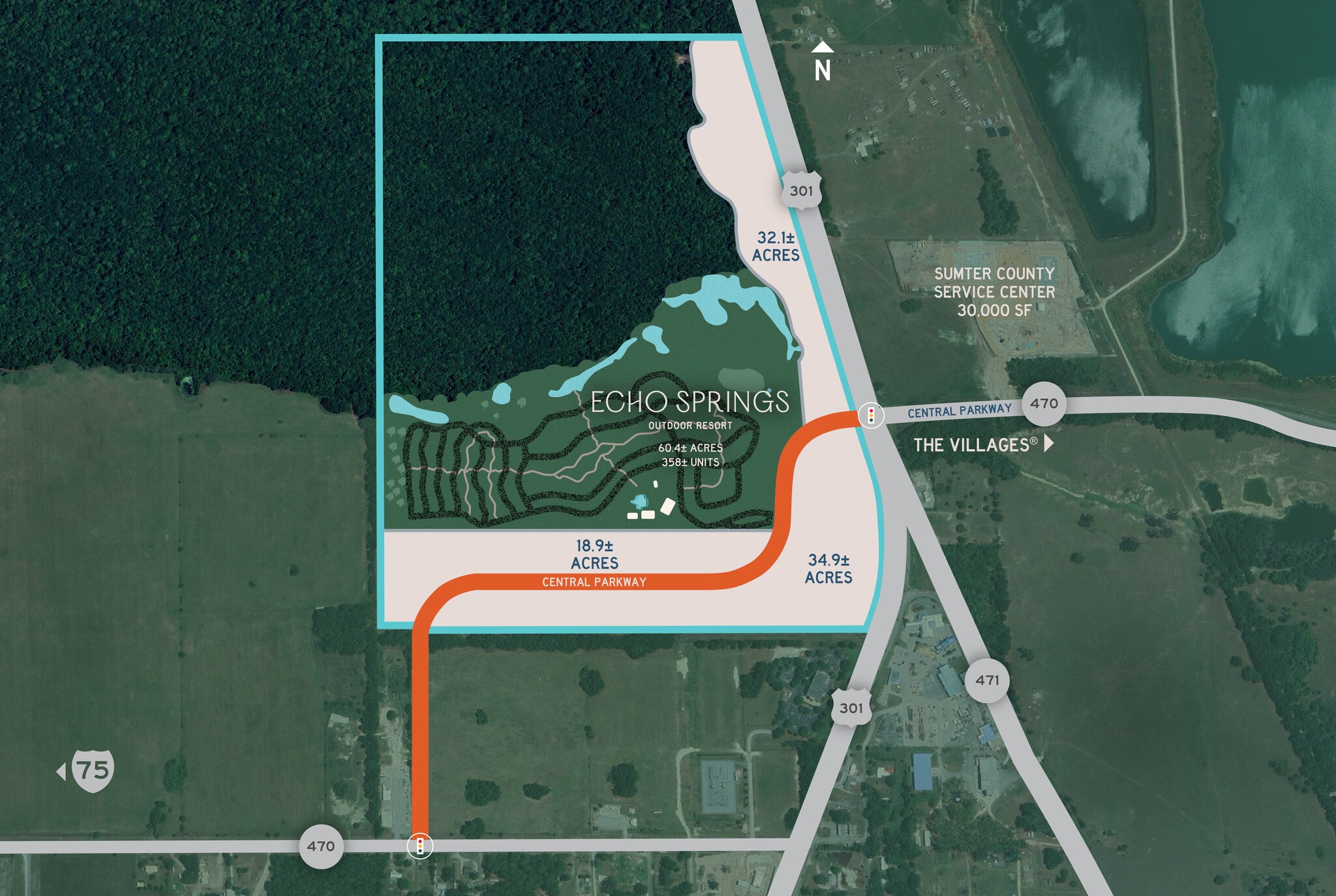 178 N US 301, Sumterville, FL for sale Site Plan- Image 1 of 7