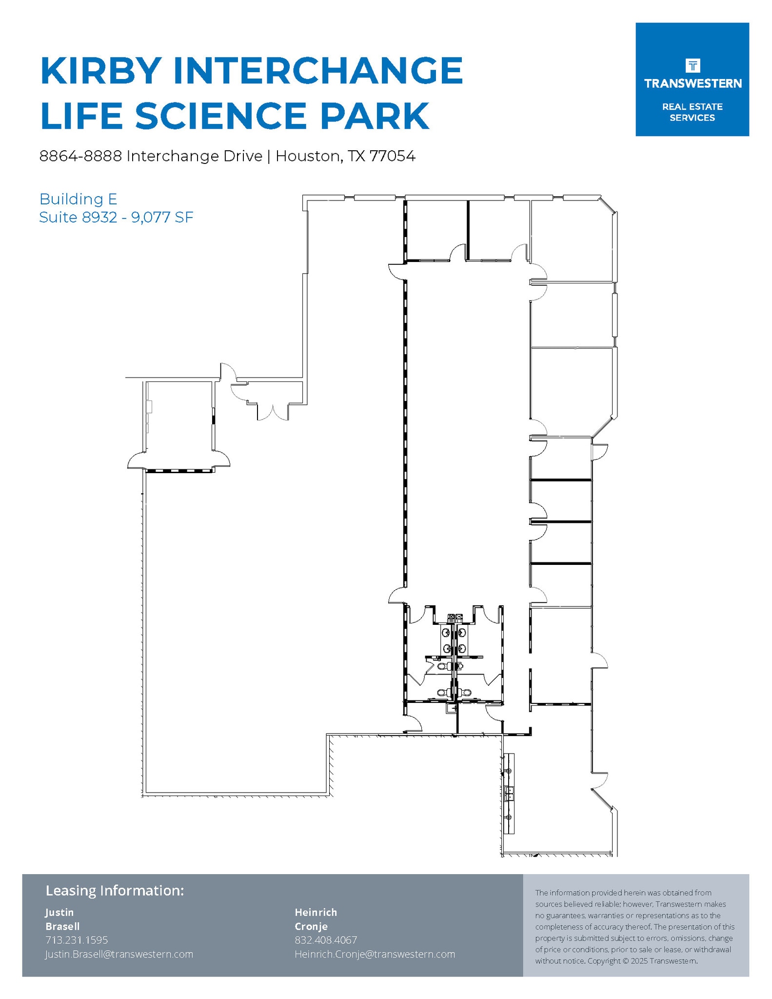 8901-8933 Interchange Dr, Houston, TX for lease Floor Plan- Image 1 of 1