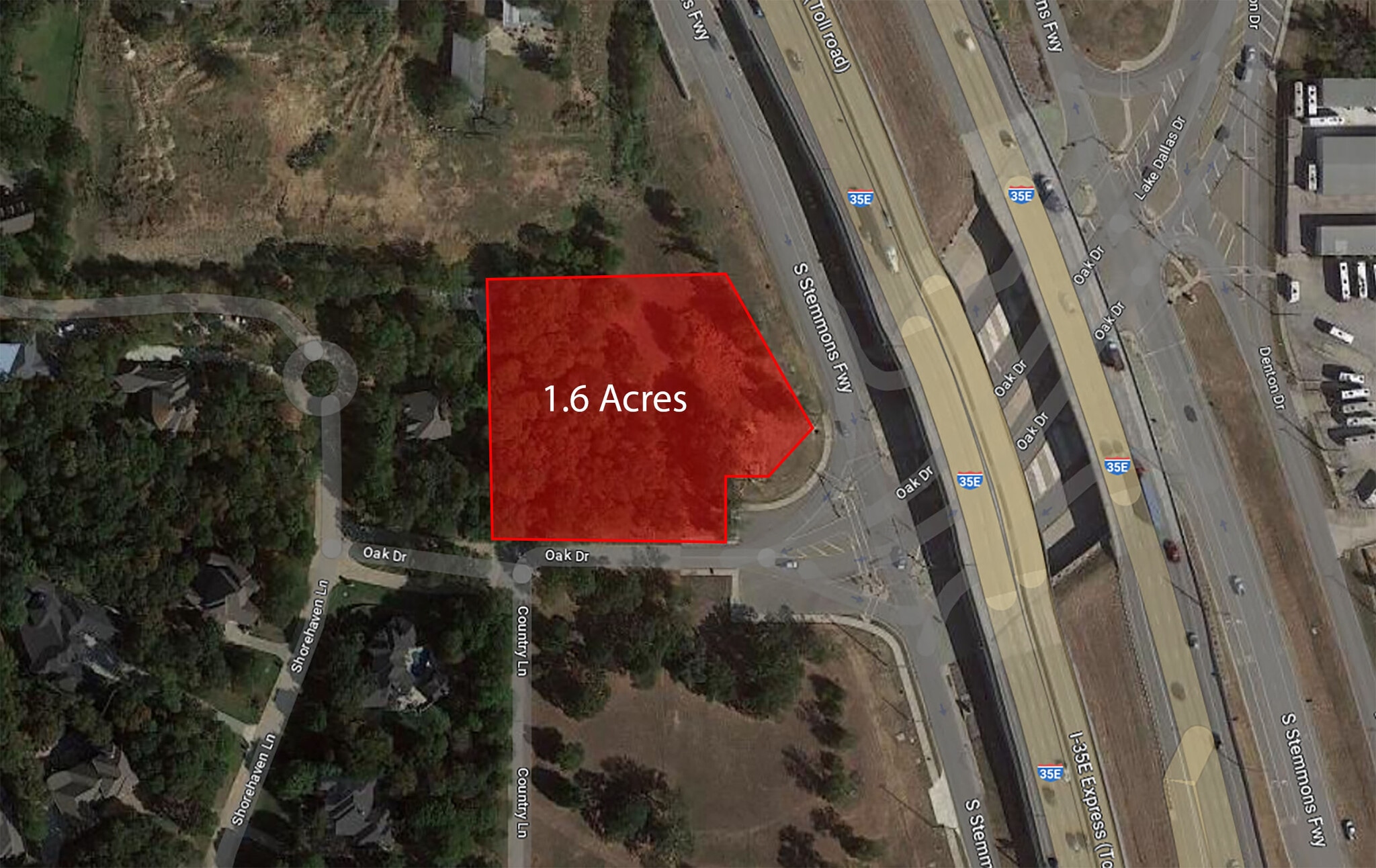 NWC IH-35 & Oak Drive, Hickory Creek, TX for sale Primary Photo- Image 1 of 2