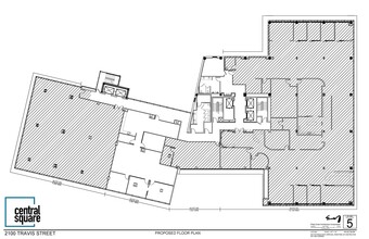 2100 Travis St, Houston, TX for lease Floor Plan- Image 2 of 9