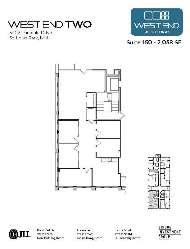 1665 Utica Ave S, Saint Louis Park, MN for lease Floor Plan- Image 1 of 1