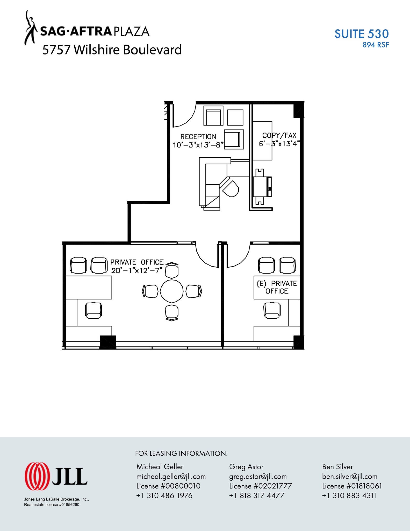 5757 Wilshire Blvd, Los Angeles, CA for lease Site Plan- Image 1 of 1