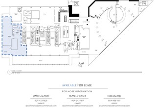 919 E Main St, Richmond, VA for lease Floor Plan- Image 1 of 2