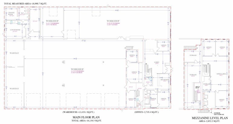 133 4th Av, Regina, SK for lease Floor Plan- Image 1 of 1