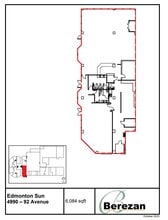 4960-4990 92 Ave NW, Edmonton, AB for lease Floor Plan- Image 1 of 1