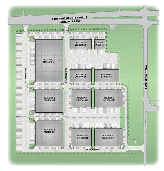 4002 Klosterhoff Rd, Rosenberg, TX for sale - Site Plan - Image 2 of 4