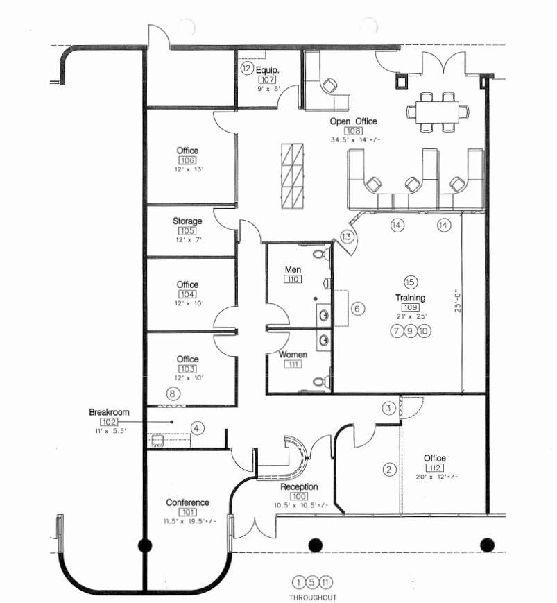 3555 Harbor Gateway S, Costa Mesa, CA for lease Floor Plan- Image 1 of 8