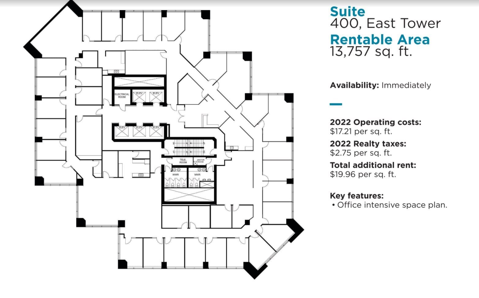 311 6th Ave SW, Calgary, AB for lease Floor Plan- Image 1 of 1
