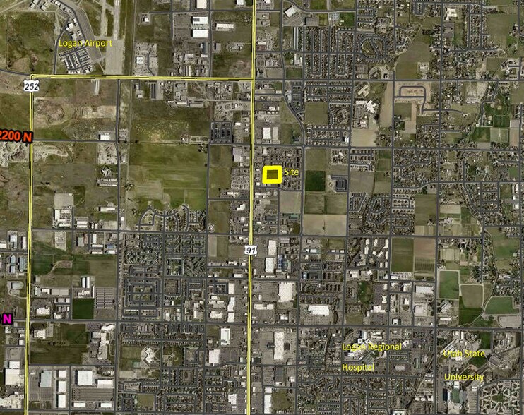 2070 Main Hwy, North Logan, UT for sale - Aerial - Image 3 of 3