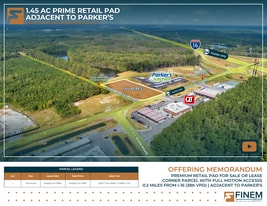 1.45AC Prime Retail Pad|Adjacent to Parker's - Drive Through Restaurant