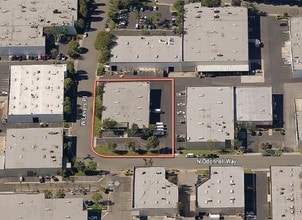 331 W Levers Pl, Orange, CA - AERIAL map view