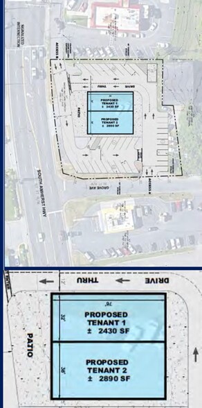 4780 S Amherst Hwy, Madison Heights, VA for lease - Site Plan - Image 3 of 3