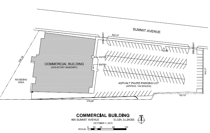 465 Summit St, Elgin, IL for lease - Site Plan - Image 2 of 4