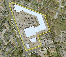 4001 E 29th St, Bryan, TX - AERIAL  map view